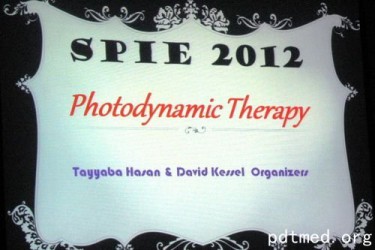 [专稿]黄正：2012年SPIE年会光动力医学分会介绍