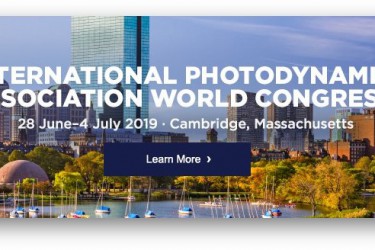 第17届国际光动力大会将于2019年6月在美国波士顿召开
